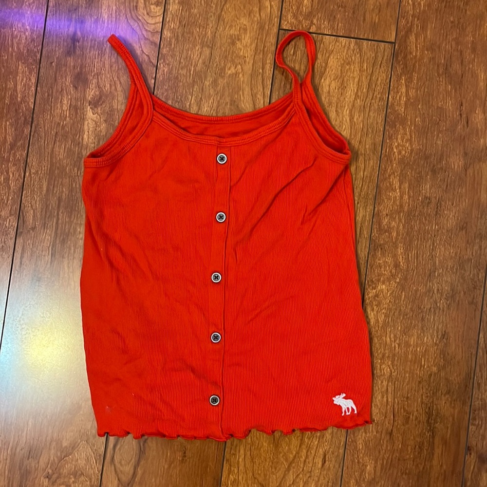 Red Kids Abercrombie Tank